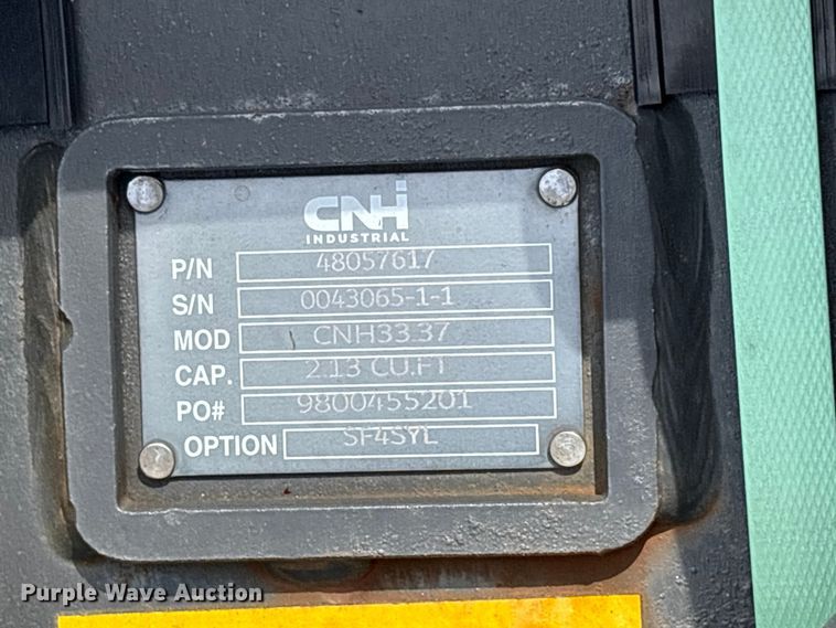image for item ET0600 CNH Industrial CNH33.37 excavator attachments