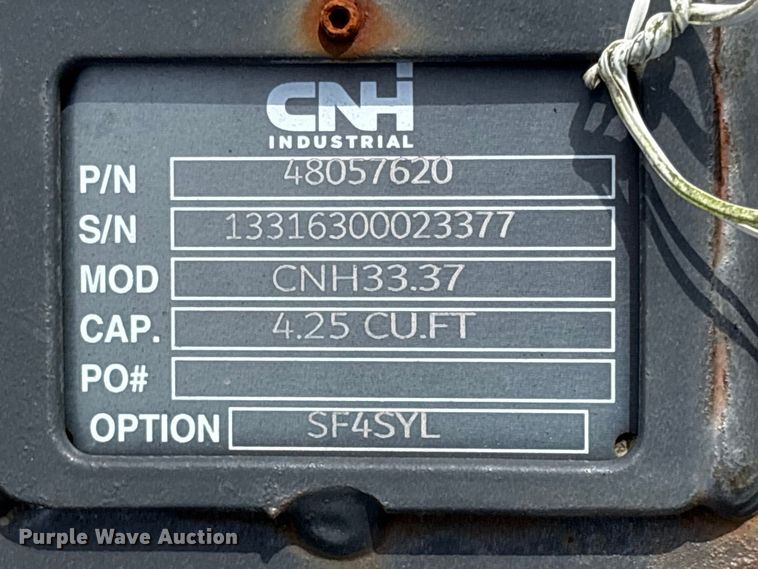 image for item ET0601 CNH Industrial CNH33.37 excavator attachments