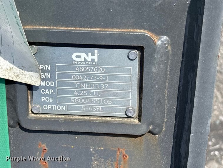 image for item ET0603 CNH Industrial CNH33.37 excavator attachments