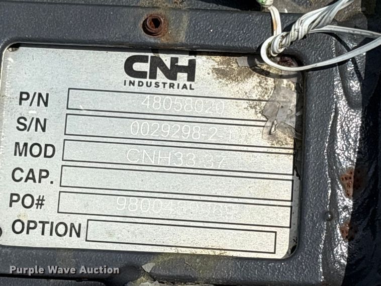 image for item ET0603 CNH Industrial CNH33.37 excavator attachments