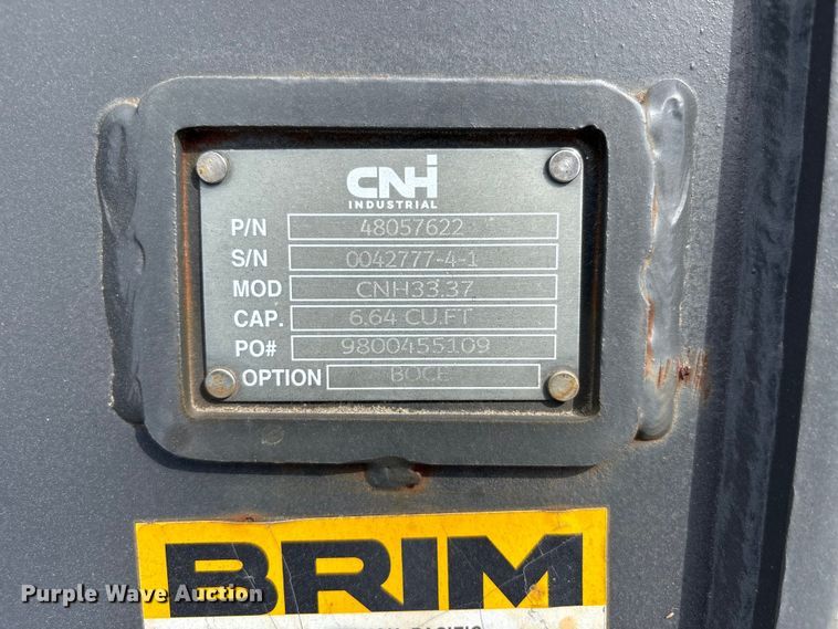 image for item ET0605 CNH Industrial CNH33.37 excavator attachments