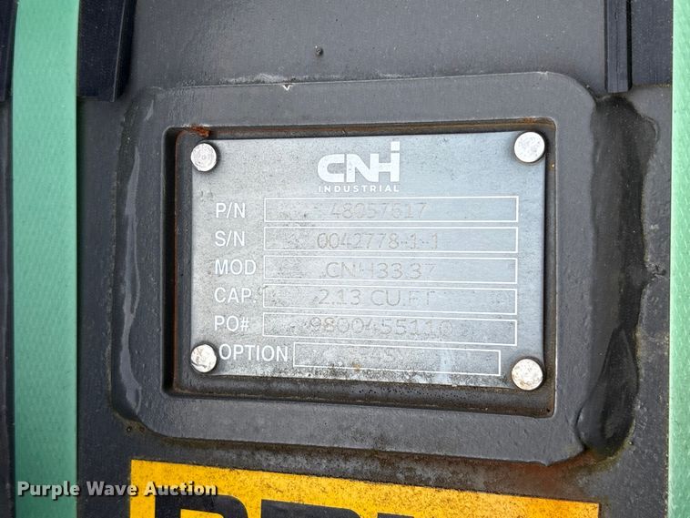 image for item ET0605 CNH Industrial CNH33.37 excavator attachments