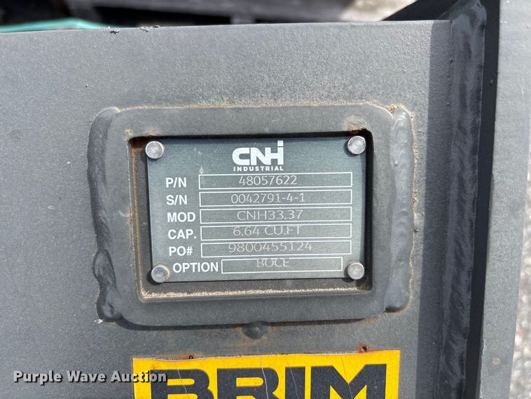 image for item ET0607 CNH Industrial CNH33.37 excavator attachments