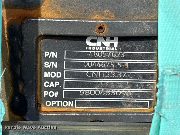 image for item ET0607 CNH Industrial CNH33.37 excavator attachments