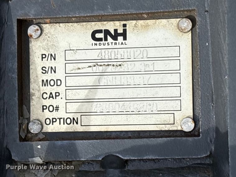 image for item ET0607 CNH Industrial CNH33.37 excavator attachments