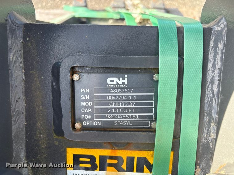 image for item ET0608 CNH Industrial CNH33.37 excavator attachments