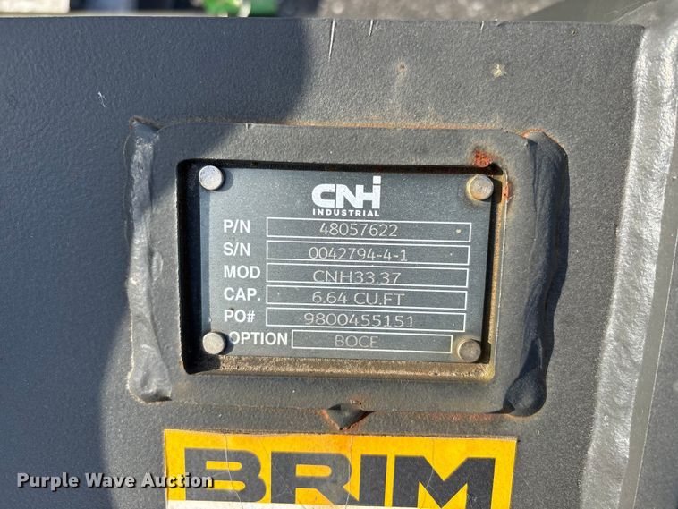image for item ET0608 CNH Industrial CNH33.37 excavator attachments