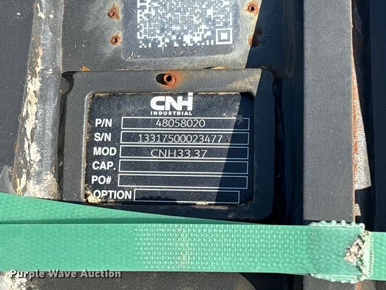 image for item ET0614 CNH Industrial CNH33.37 excavator attachments