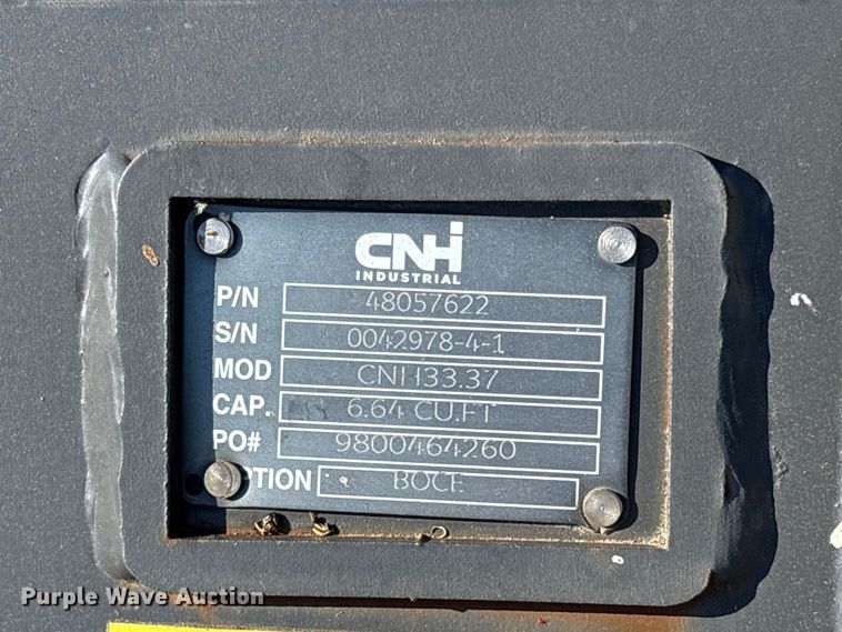 image for item ET0614 CNH Industrial CNH33.37 excavator attachments