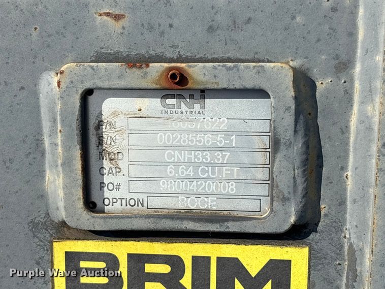 image for item ET0617 CNH Industrial CNH33.37 excavator attachments