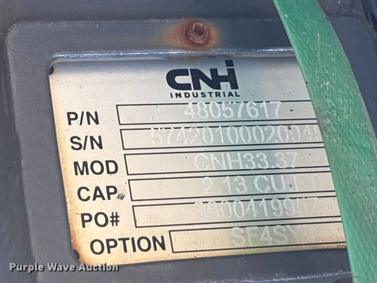 image for item ET0619 CNH Industrial CNH33.37 excavator attachments