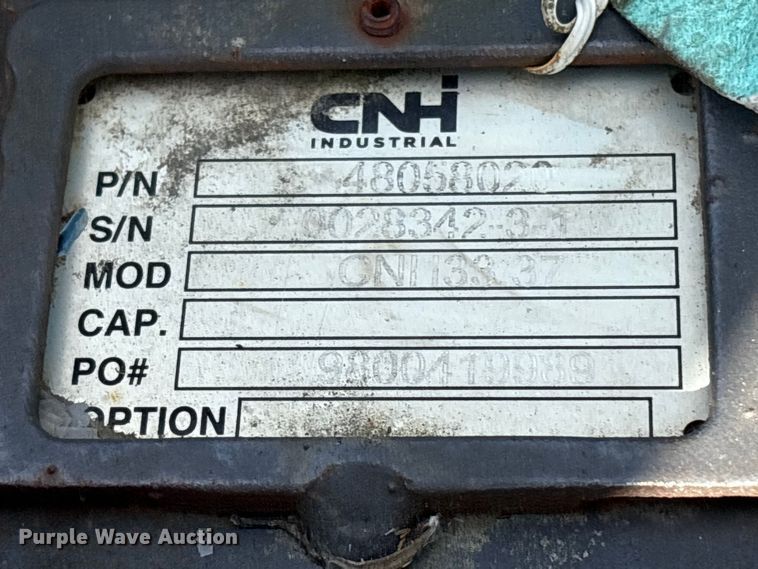 image for item ET0620 CNH Industrial CNH33.37 excavator attachments