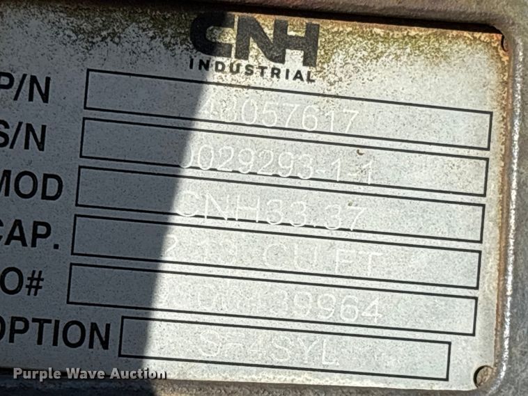 image for item ET0621 CNH Industrial CNH33.37 excavator attachments