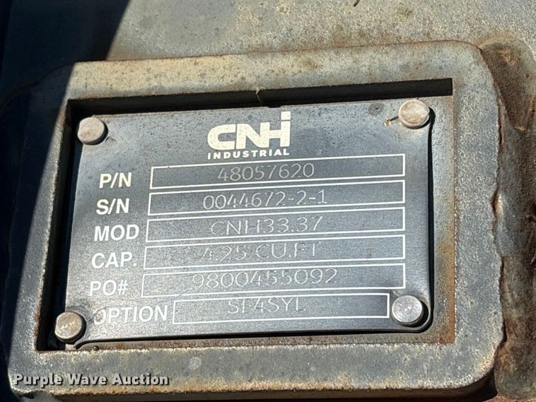 image for item ET0623 CNH Industrial CNH33.37 excavator attachments