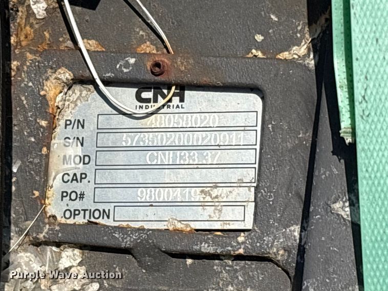 image for item ET0624 CNH Industrial CNH33.37 excavator attachments