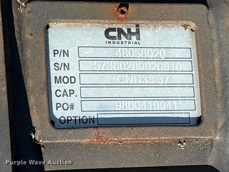 image for item ET0625 CNH Industrial CNH33.37 excavator attachments
