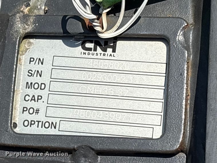 image for item ET0626 CNH Industrial CNH33.37 excavator attachments