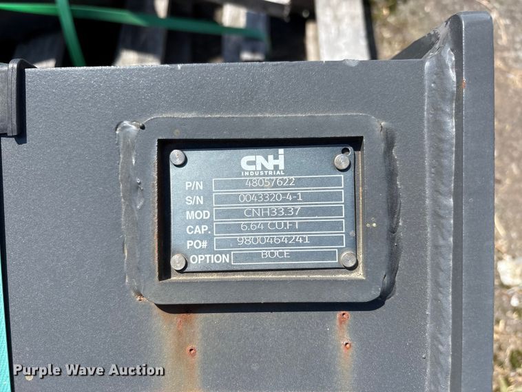 image for item ET0627 CNH Industrial CNH33.37 excavator attachments