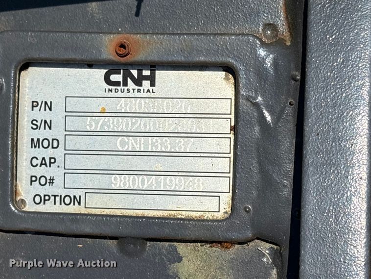 image for item ET0628 CNH Industrial CNH33.37 excavator attachments