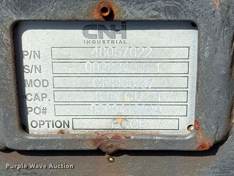 image for item ET0634 CNH Industrial CNH33.37 excavator attachments