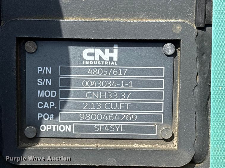 image for item ET0634 CNH Industrial CNH33.37 excavator attachments