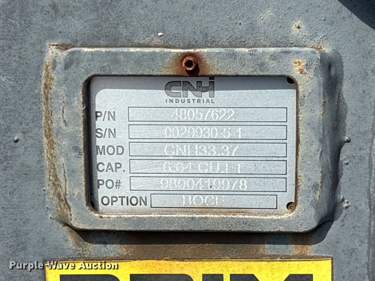 image for item ET0635 CNH Industrial CNH33.37 excavator attachments