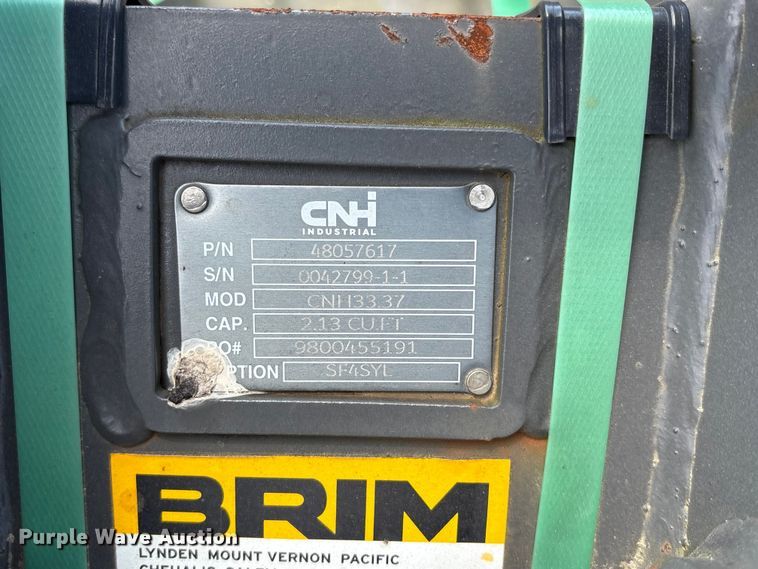 image for item ET0638 (2) CNH Industrial CNH33.37 excavator buckets