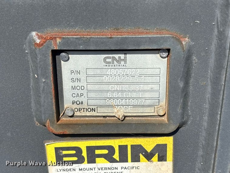 image for item ET0641 (2) CNH Industrial CNH33.37 excavator buckets
