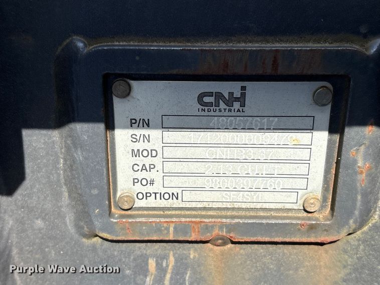 image for item ET0644 (2) CNH Industrial CNH33.37 excavator buckets