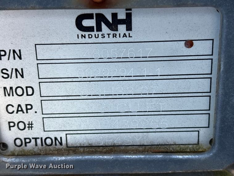 image for item ET0655 (2) CNH Industrial excavator buckets