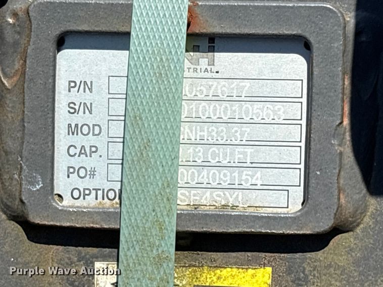 image for item ET0657 CNH Industrial CNH33.37 excavator attachments