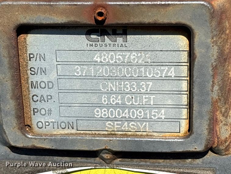 image for item ET0658 CNH Industrial CNH33.37 excavator attachments