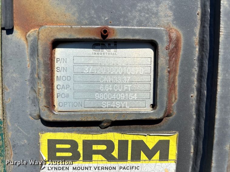 image for item ET0659 CNH Industrial CNH33.37 excavator attachments