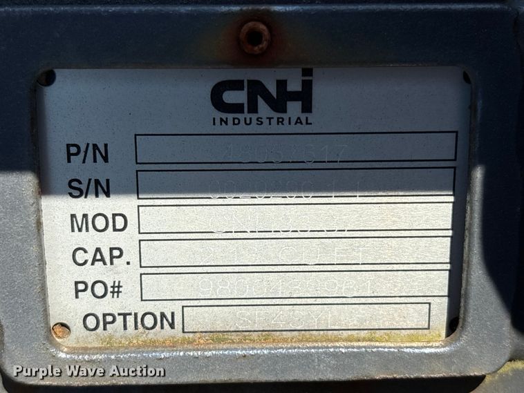 image for item ET0659 CNH Industrial CNH33.37 excavator attachments