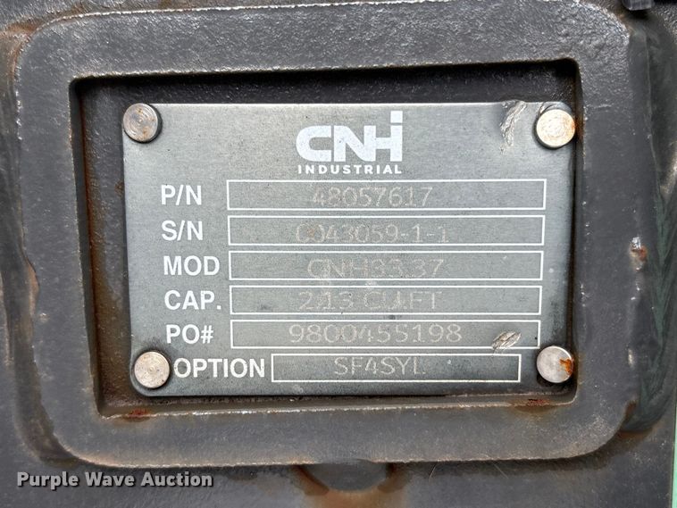 image for item ET0661 CNH Industrial CNH33.37 excavator attachments