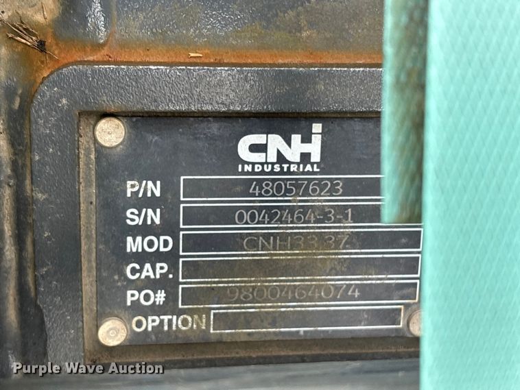 image for item ET0662 CNH Industrial CNH33.37 excavator attachments
