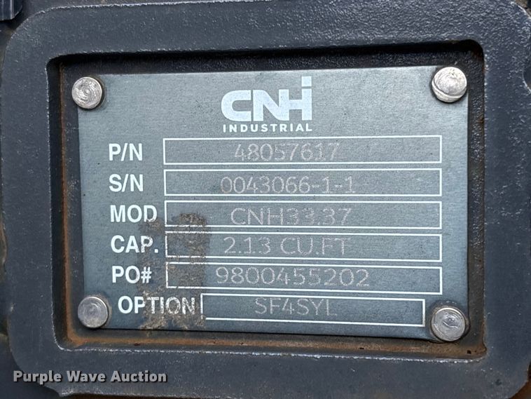 image for item ET0662 CNH Industrial CNH33.37 excavator attachments
