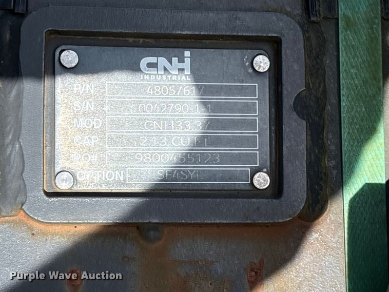 image for item ET0664 CNH Industrial CNH33.37 excavator attachments