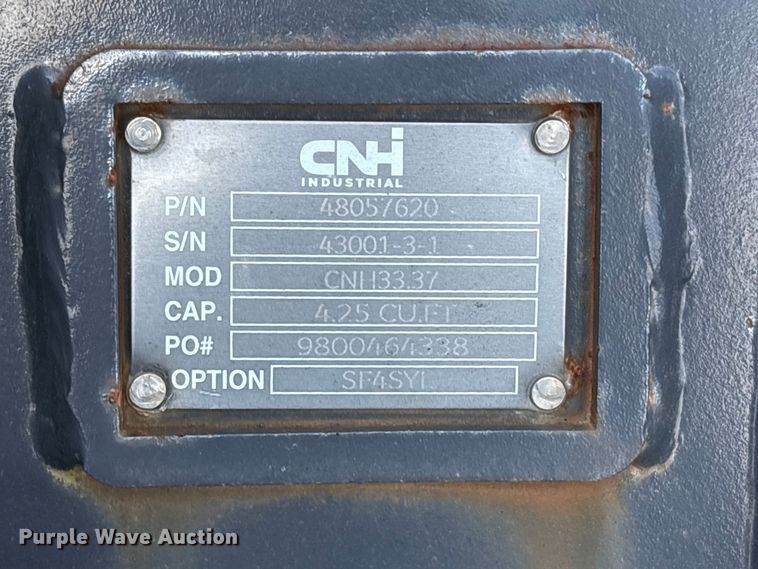 image for item ET0665 CNH Industrial CNH33.37 excavator attachments