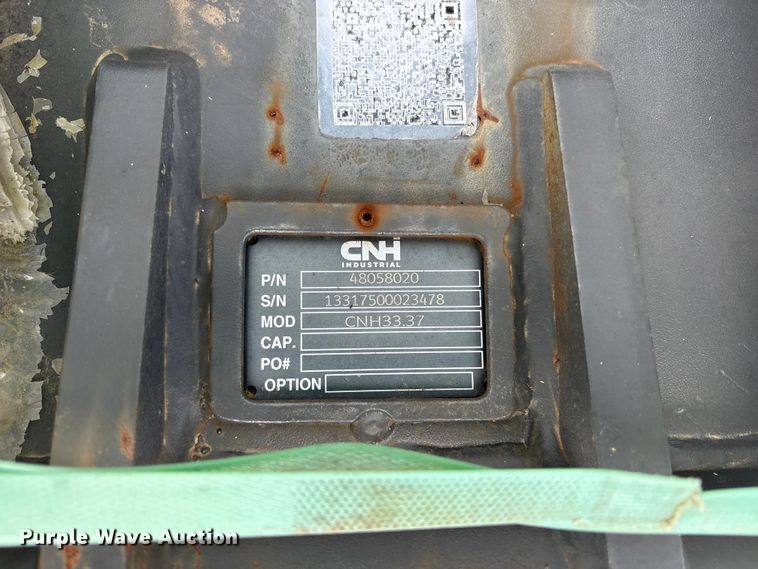 image for item ET0666 CNH Industrial CNH33.37 excavator attachments