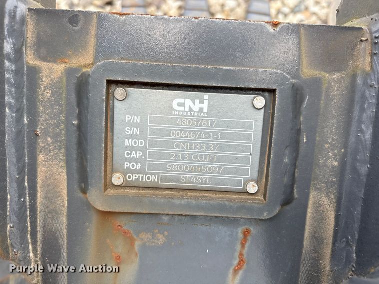 image for item ET0666 CNH Industrial CNH33.37 excavator attachments