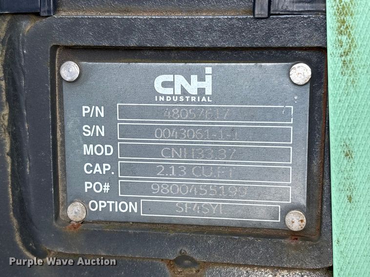 image for item ET0668 CNH Industrial CNH33.37 excavator attachments