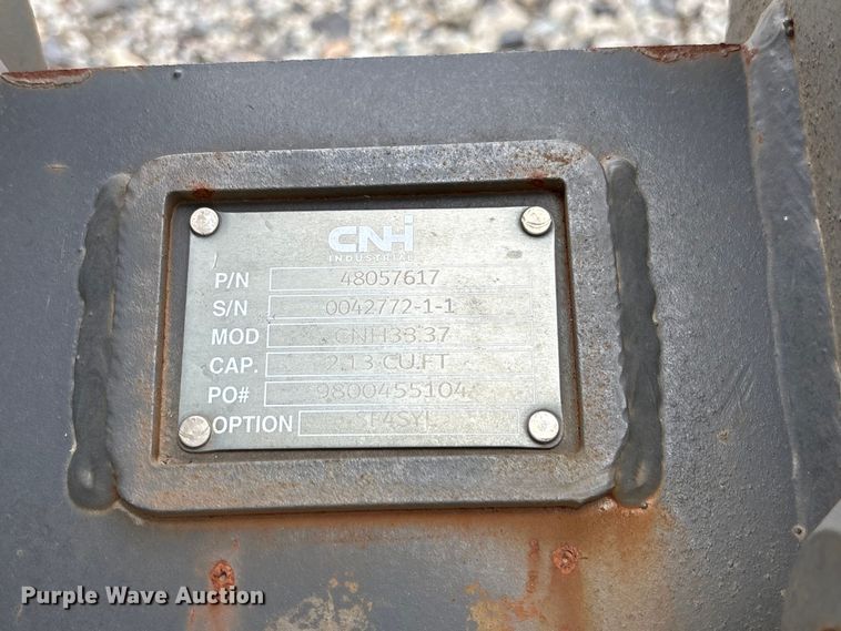 image for item ET0669 CNH Industrial CNH33.37 excavator attachments