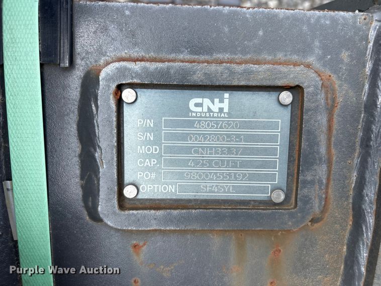 image for item ET0670 CNH Industrial CNH33.37 excavator attachments