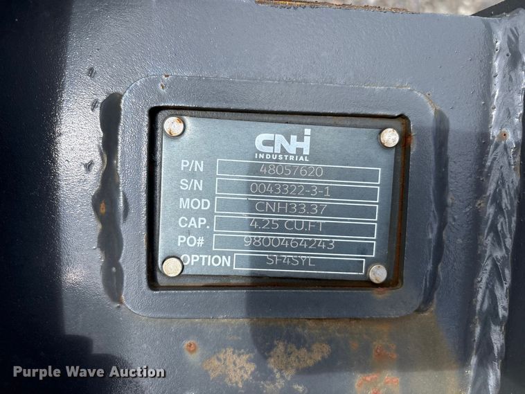 image for item ET0671 CNH Industrial CNH33.37 excavator attachments