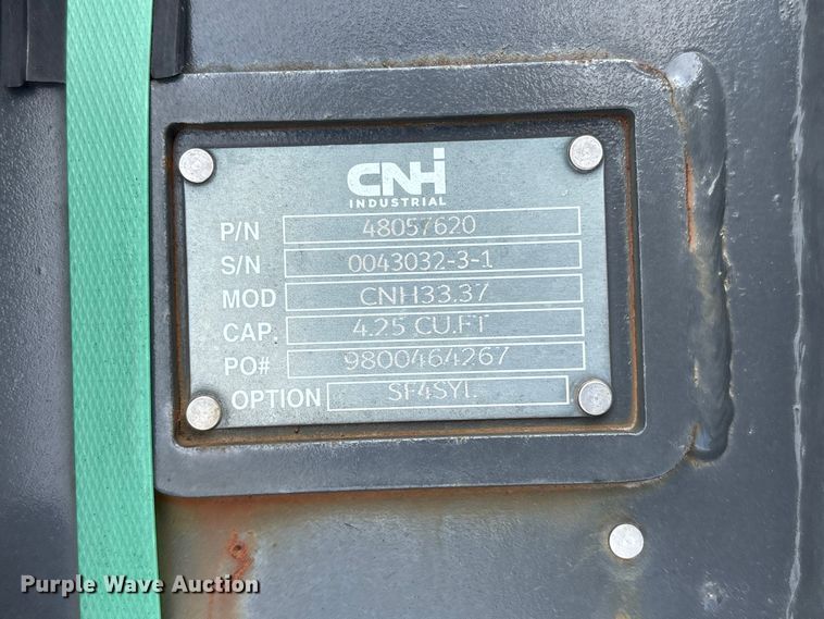 image for item ET0675 CNH Industrial CNH33.37 excavator attachments