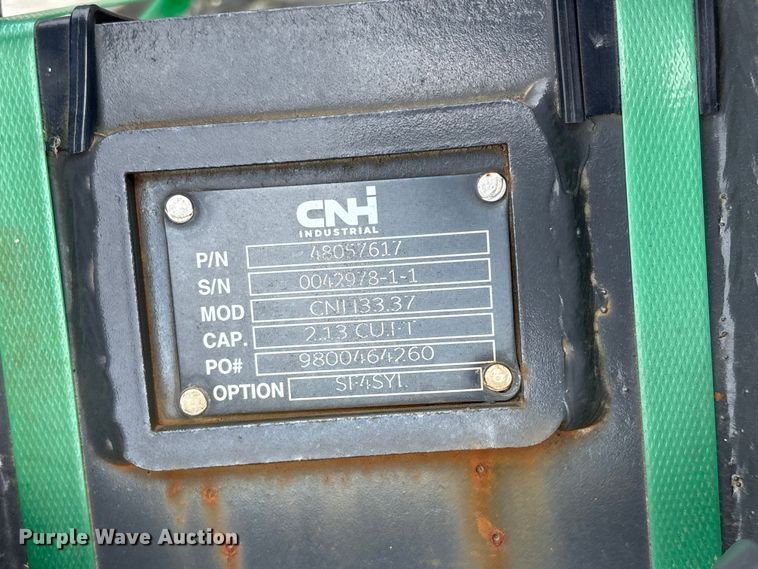image for item ET0675 CNH Industrial CNH33.37 excavator attachments