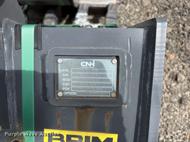 image for item ET0680 CNH Industrial CNH33.37 excavator attachments