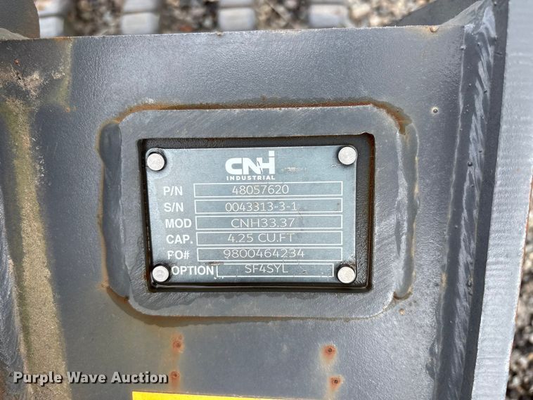 image for item ET0697 CNH Industrial CNH33.37 excavator attachments