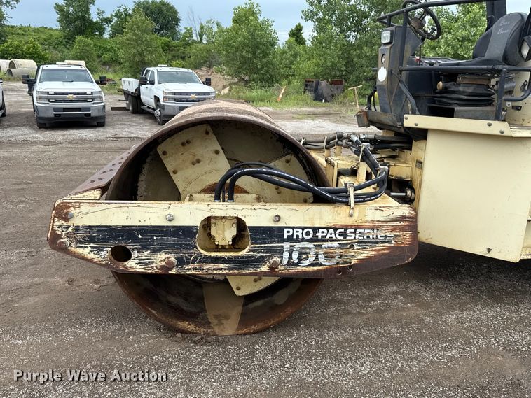 image for item ET6275 1999 Ingersoll Rand SD100D single drum vibratory roller